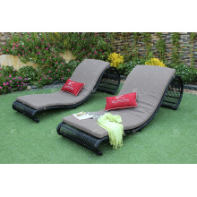 Poly Rattan Sun Lounger For Outdoor - EAGLE COLLECTION